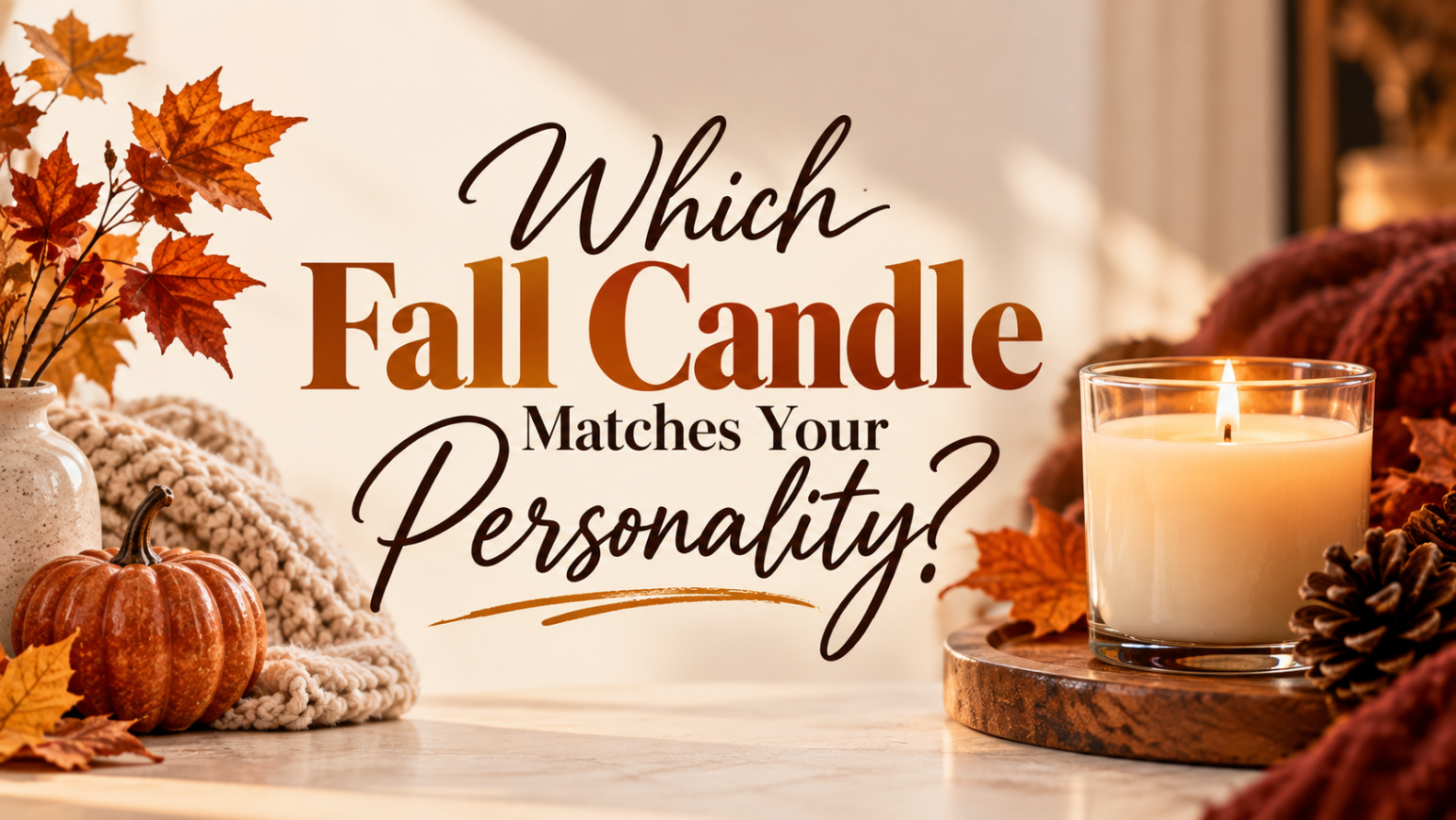 🍂 Which Fall Candle Are You? Take Our Cozy Fall Scent Quiz 🍂