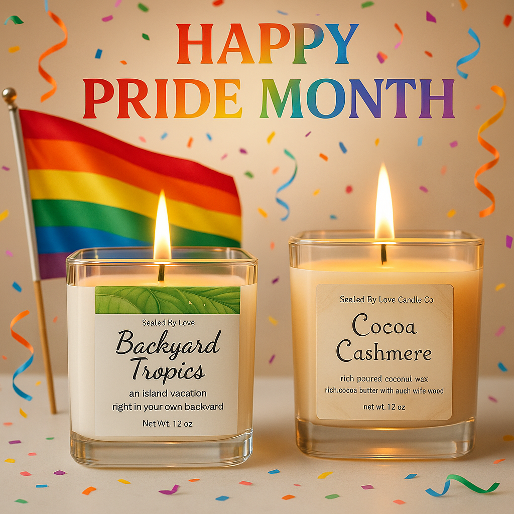 Happy June 1st – Pride, Power & the Glow of Self-Love! 🏳️‍🌈🕯️