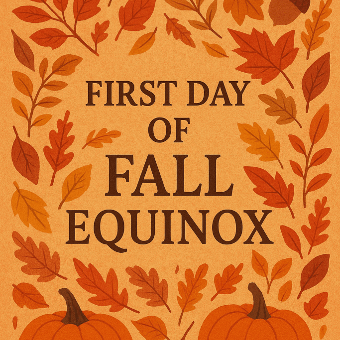 First Day of Fall Autumn Equinox